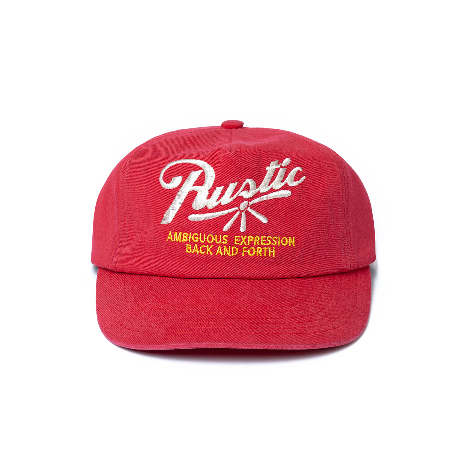 RUSTIC CAP[WASHED RED]