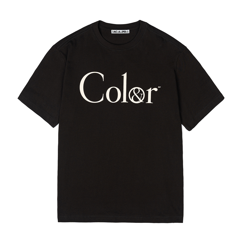 Color TEE[BLACK]