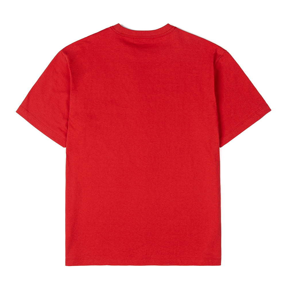 반팔 티셔츠 레드 색상 이미지-S1L3