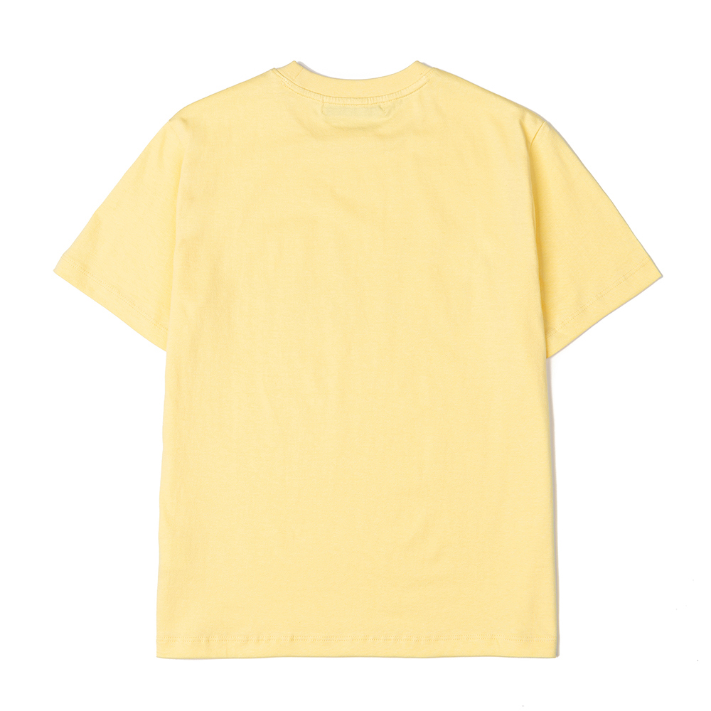 반팔 티셔츠 옐로우 색상 이미지-S5L2